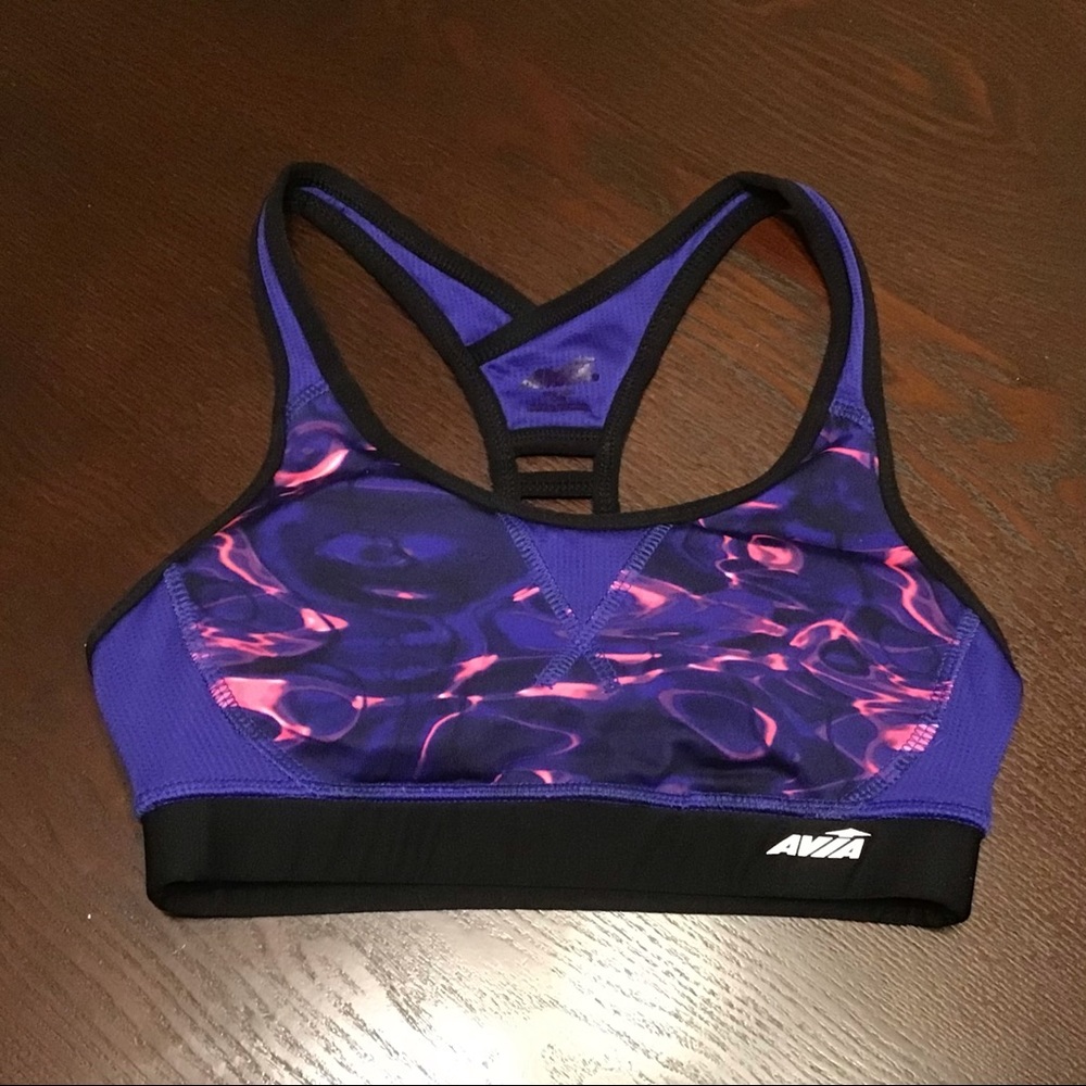 AVIA Women’s Racer Back XS Royal Blue Sports Bra
